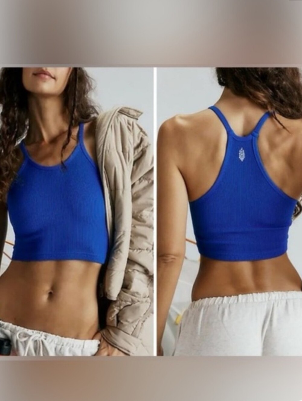 NWT FP Happiness Runs Crop Tank